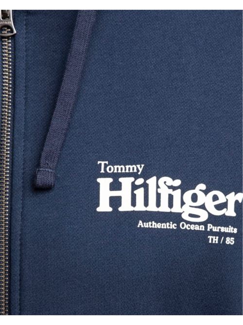 Felpa Tommy Hilfiger Nautical Graphic Hooded Tommy Hilfiger | MW0MW45605DCC.DCC